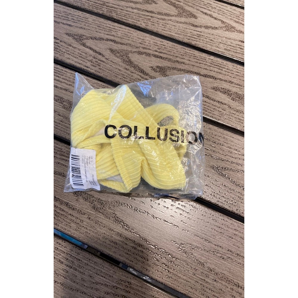 Collusion Ribbed Bikini Top NEW - Picture 4 of 4